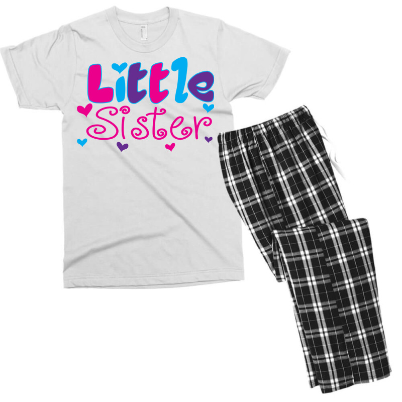 Little Sister Baby Girl Men's T-shirt Pajama Set | Artistshot