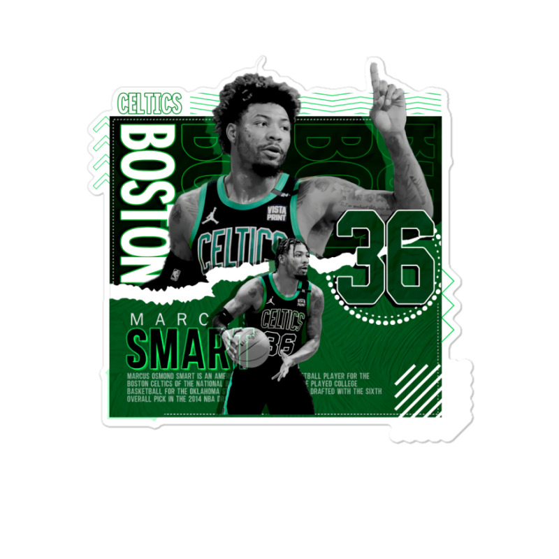 Marcus Smart Basketball Paper Poster Vintage Boy Sticker | Artistshot