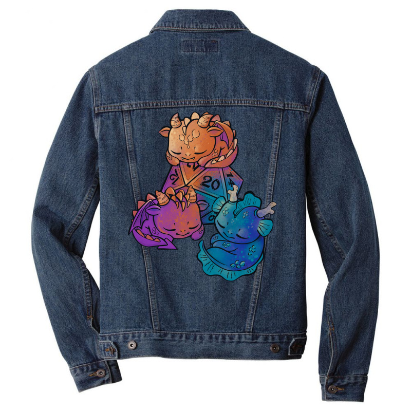 Little Sleeping Nostalgia 80s Men Denim Jacket | Artistshot