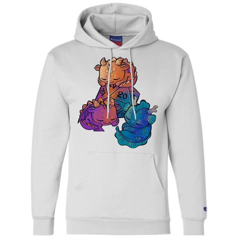 Little Sleeping Nostalgia 80s Champion Hoodie | Artistshot