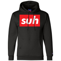 Suh Words Millennials Use What Is Up Baby 80s Champion Hoodie | Artistshot