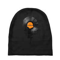 Hot Trend Vinyl Record Music Lp Classic 80s Sunset Baby Beanies | Artistshot