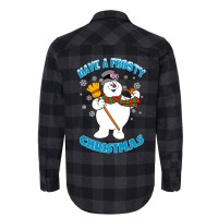 Frosty The Snowman Blue Flannel Shirt | Artistshot