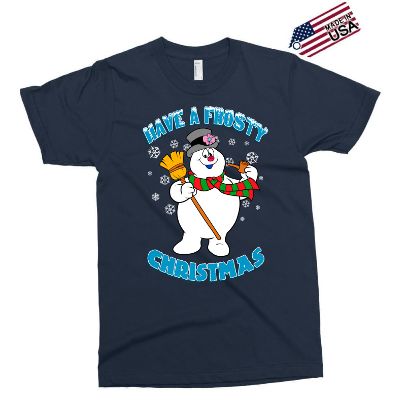 Frosty The Snowman Blue Exclusive T-shirt | Artistshot