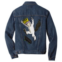 Max Baby Love Men Denim Jacket | Artistshot