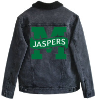 Manhattan College Baby 70s Unisex Sherpa-lined Denim Jacket | Artistshot