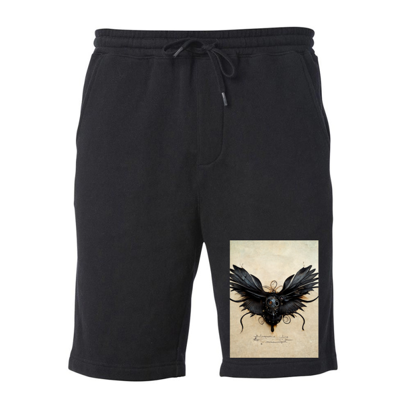 Ephemeral As The Crow Flies Fleece Short | Artistshot