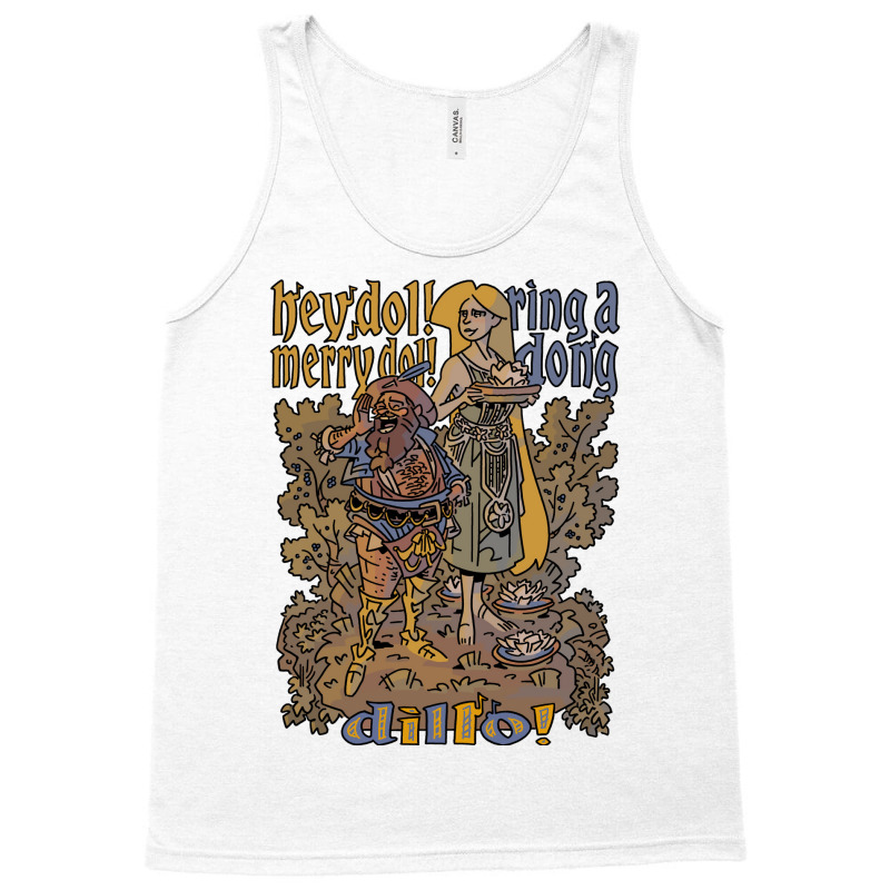 Hey Dol Merry Dol Ring A Dong Dillo Summer Tank Top | Artistshot