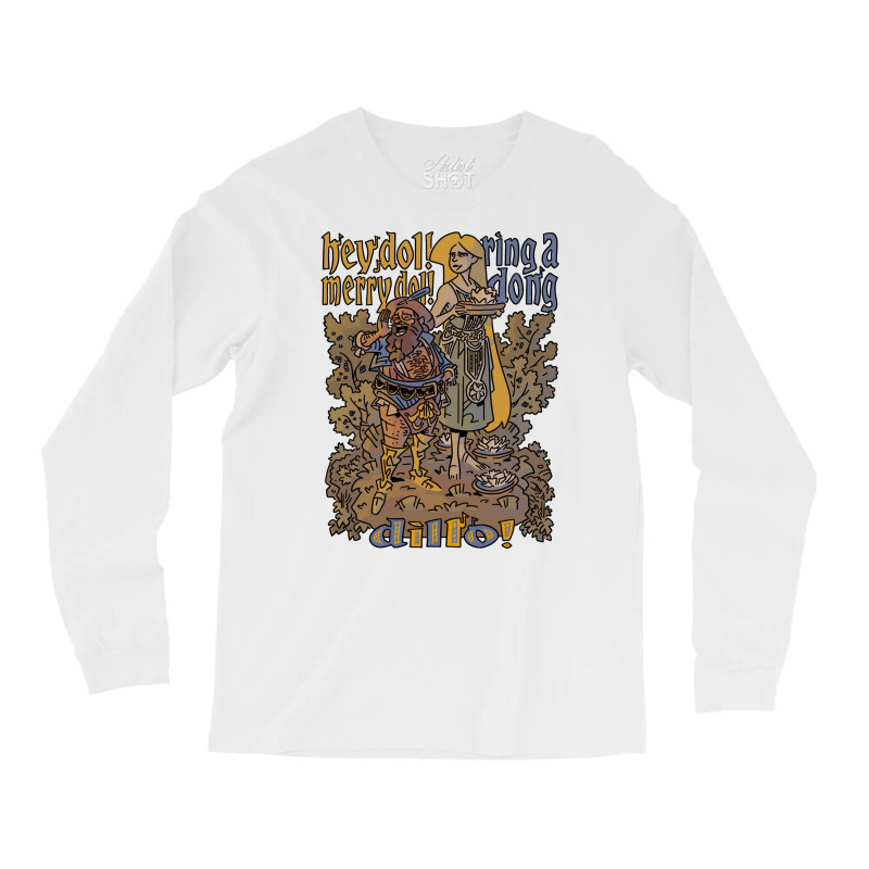 Hey Dol Merry Dol Ring A Dong Dillo Summer Long Sleeve Shirts | Artistshot