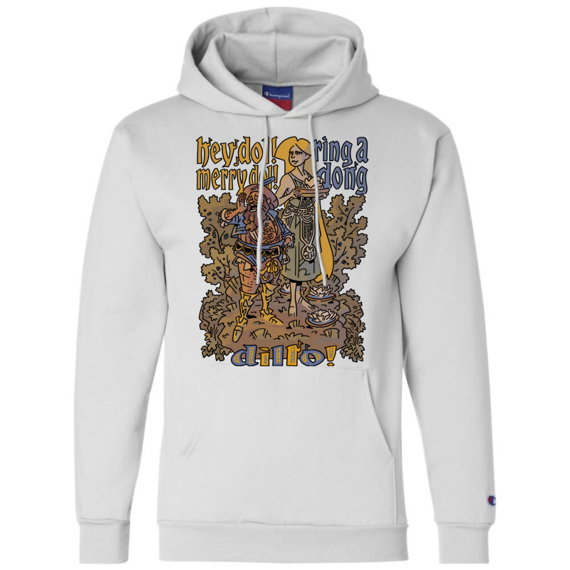 Hey Dol Merry Dol Ring A Dong Dillo Summer Champion Hoodie | Artistshot