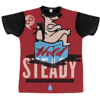 The Hold Steady Cover Bear And Penguin Baby Girl Graphic T-shirt | Artistshot