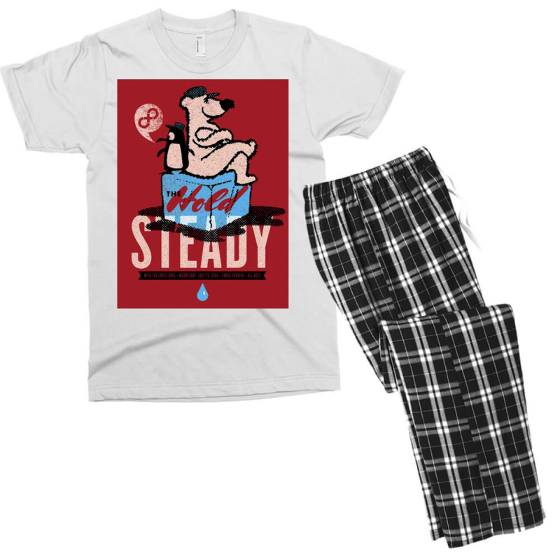 The Hold Steady Cover Bear And Penguin Baby Girl Men's T-shirt Pajama Set | Artistshot