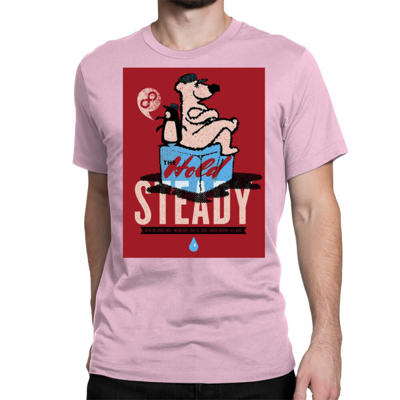 The Hold Steady Cover Bear And Penguin Baby Girl Classic T-shirt | Artistshot