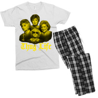 Thug Life Golden Nature Men's T-shirt Pajama Set | Artistshot