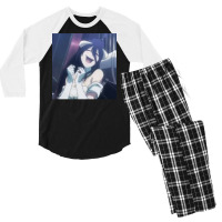 [ Sale ] Overlord   Albedo Chibi 16 Men's 3/4 Sleeve Pajama Set | Artistshot