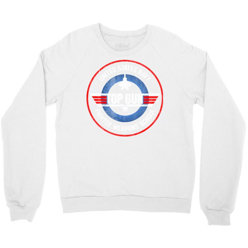 Top Gun Fighter Weapons School Travel Crewneck Sweatshirt by deurinnipahy | Artistshot