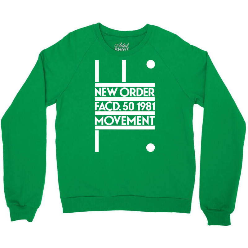 New Order Movement Yellow Trending Crewneck Sweatshirt | Artistshot