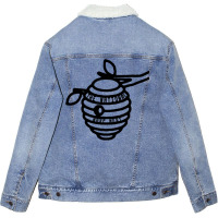 The National Wasp Nest Classic T E Unisex Sherpa-lined Denim Jacket | Artistshot