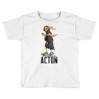 Limited Edition Acton Los Angeles California, Skeleton On A Skateboard Toddler T-shirt | Artistshot