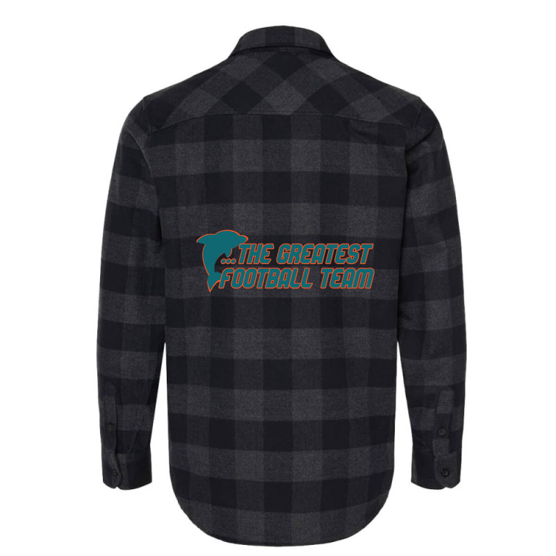 Hot Trend Miami Has The Dolphins Flannel Shirt | Artistshot