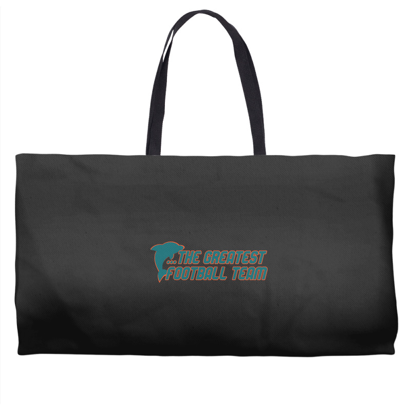 Hot Trend Miami Has The Dolphins Weekender Totes | Artistshot