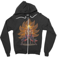 The Nine Tailed Fox 70s Summer Zipper Hoodie | Artistshot