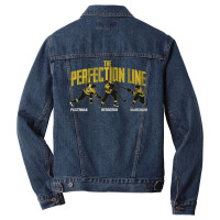 The Perfection Line Baby Gift Men Denim Jacket | Artistshot