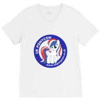 Uk Ponycon V-neck Tee | Artistshot