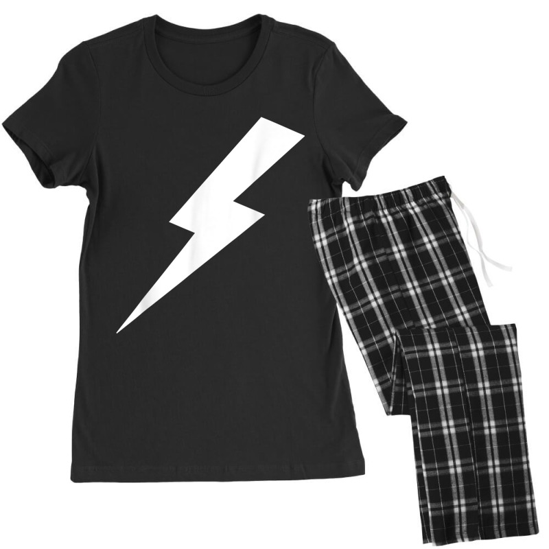 Lightning Bolt Print Women's Pajamas Set by ReginaldLewisMay | Artistshot