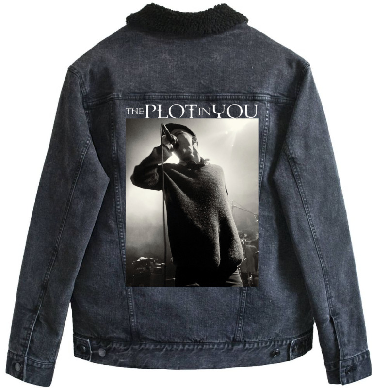 The Plot In You Landon Live   Funny Unisex Sherpa-lined Denim Jacket | Artistshot