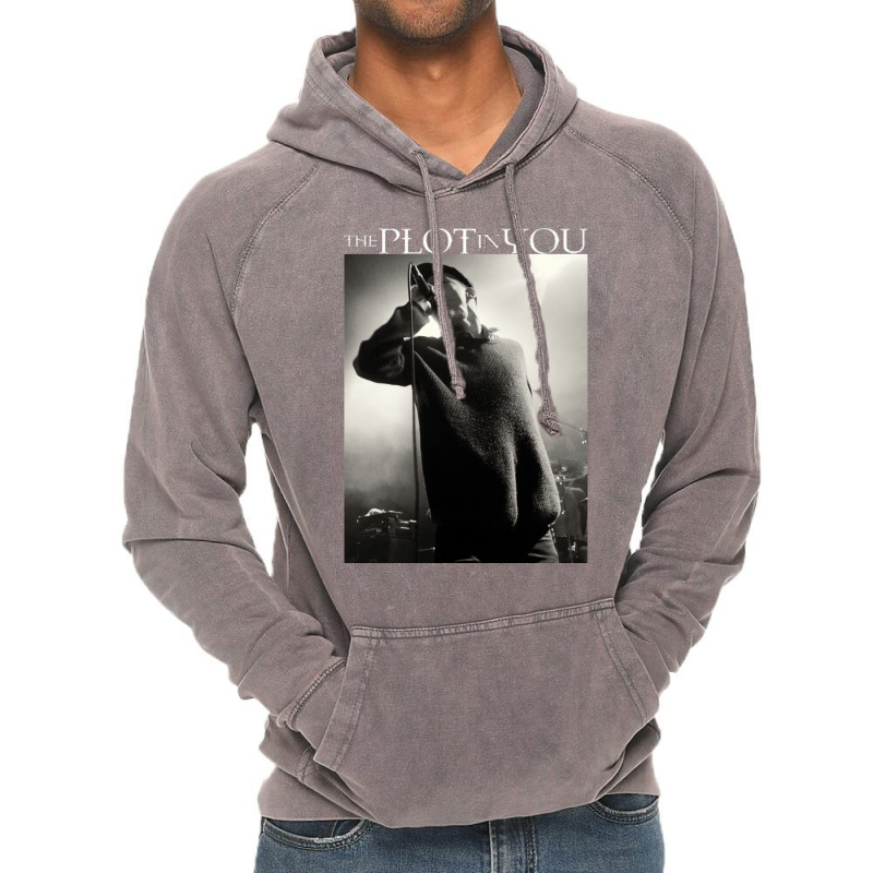 The Plot In You Landon Live   Funny Vintage Hoodie | Artistshot