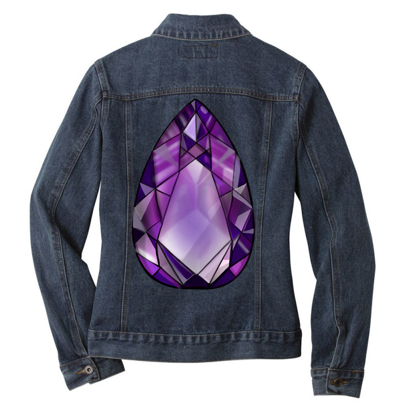 Hot Trend Amethyst Ladies Denim Jacket by Milne Charlton | Artistshot