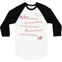 Retro Gaming Gifts Ugly Christmas Sweater Trending 3/4 Sleeve Shirt | Artistshot