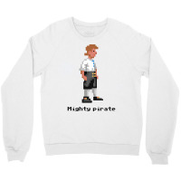 Mighty Pirate Baby 70s Crewneck Sweatshirt | Artistshot