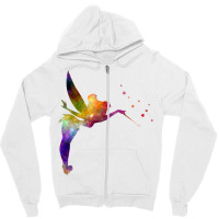 Tinkerbell In Watercolor Baby Trending Zipper Hoodie | Artistshot