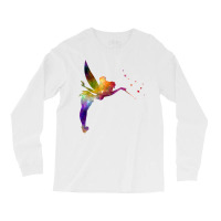 Tinkerbell In Watercolor Baby Trending Long Sleeve Shirts | Artistshot