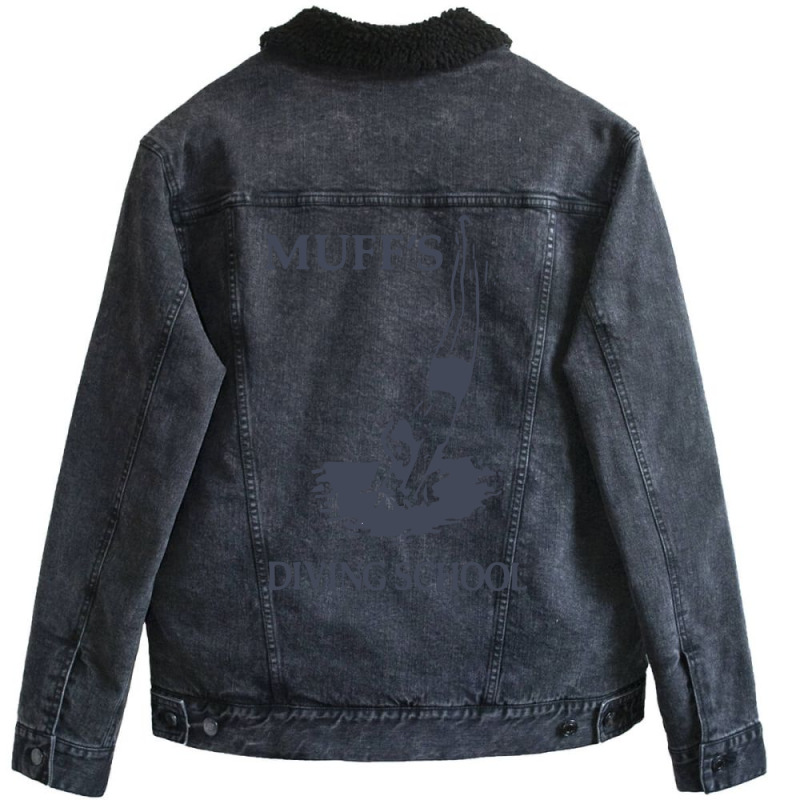 Muffs Diving School Trending Unisex Sherpa-Lined Denim Jacket by fizzoviklea | Artistshot