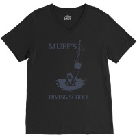 Muffs Diving School Trending V-neck Tee | Artistshot