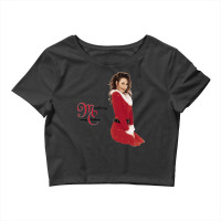 Mans Mariah Carey Merry Christmas Baby Hipster Crop Top | Artistshot