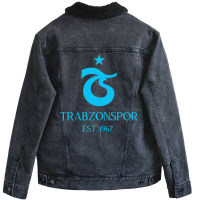 Trabzonspor Baby Hippie Unisex Sherpa-lined Denim Jacket | Artistshot