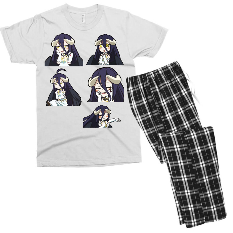 [ Sale ] Overlord   Albedo Chibi Pack 04 Men's T-shirt Pajama Set by lyxellseradjq | Artistshot