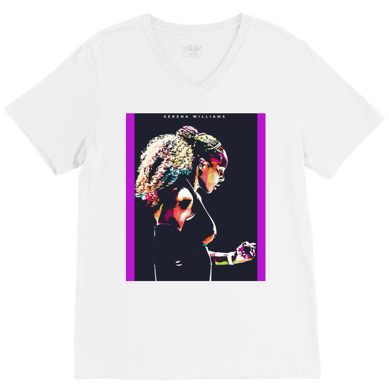 Serena Williams Love V-Neck Tee by ceceliodalisc | Artistshot