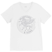 Pegasusmumford Amp Sons Baby Tumblr  (1) V-neck Tee | Artistshot