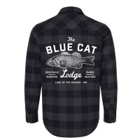 Ozark Blue Cat Lodge Missouri Gift Flannel Shirt | Artistshot