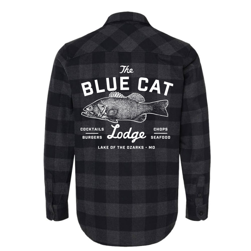 Ozark Blue Cat Lodge Missouri Gift Flannel Shirt | Artistshot