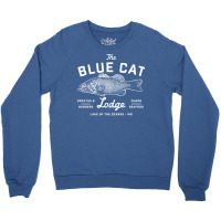 Ozark Blue Cat Lodge Missouri Gift Crewneck Sweatshirt | Artistshot