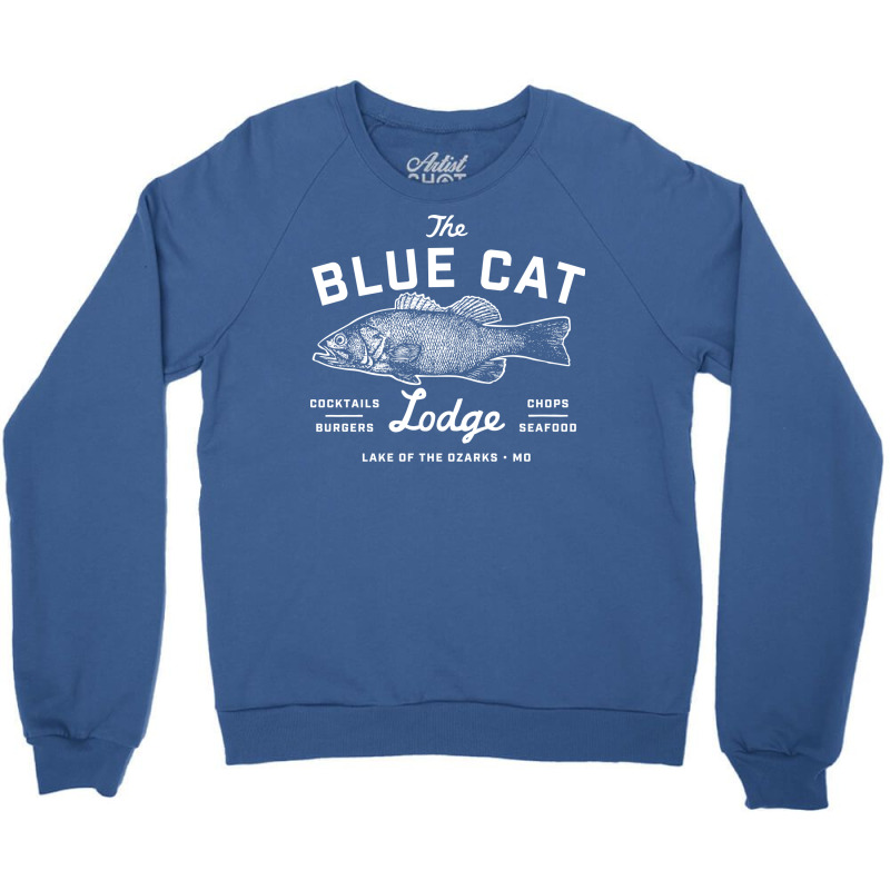 Ozark Blue Cat Lodge Missouri Gift Crewneck Sweatshirt | Artistshot