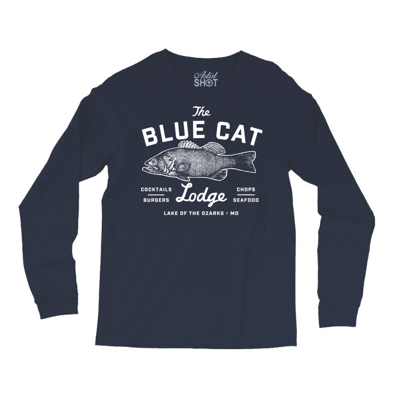 Ozark Blue Cat Lodge Missouri Gift Long Sleeve Shirts | Artistshot