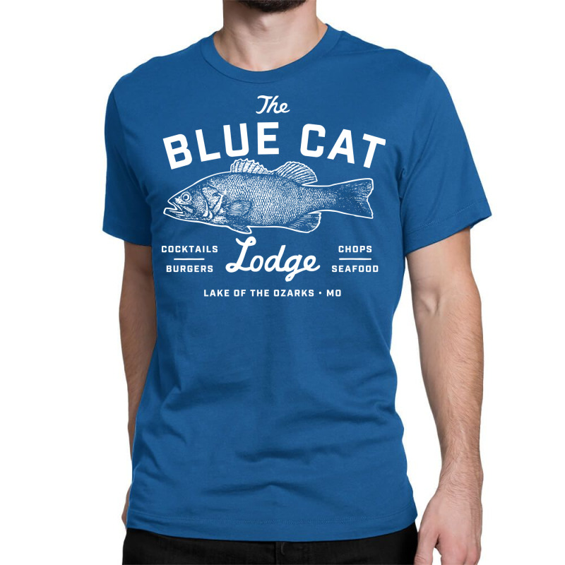 Ozark Blue Cat Lodge Missouri Gift Classic T-shirt | Artistshot