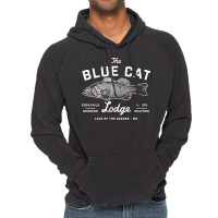 Ozark Blue Cat Lodge Missouri Gift Vintage Hoodie | Artistshot